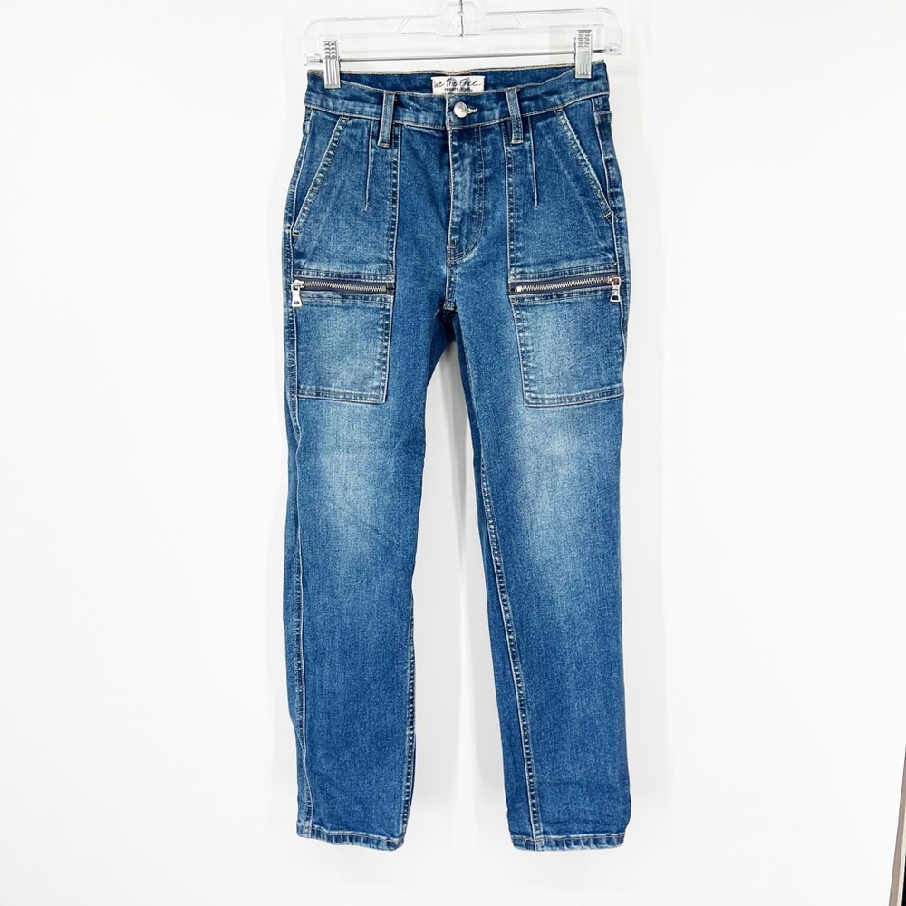We The Free People Denim Carpenter Tapered Jeans